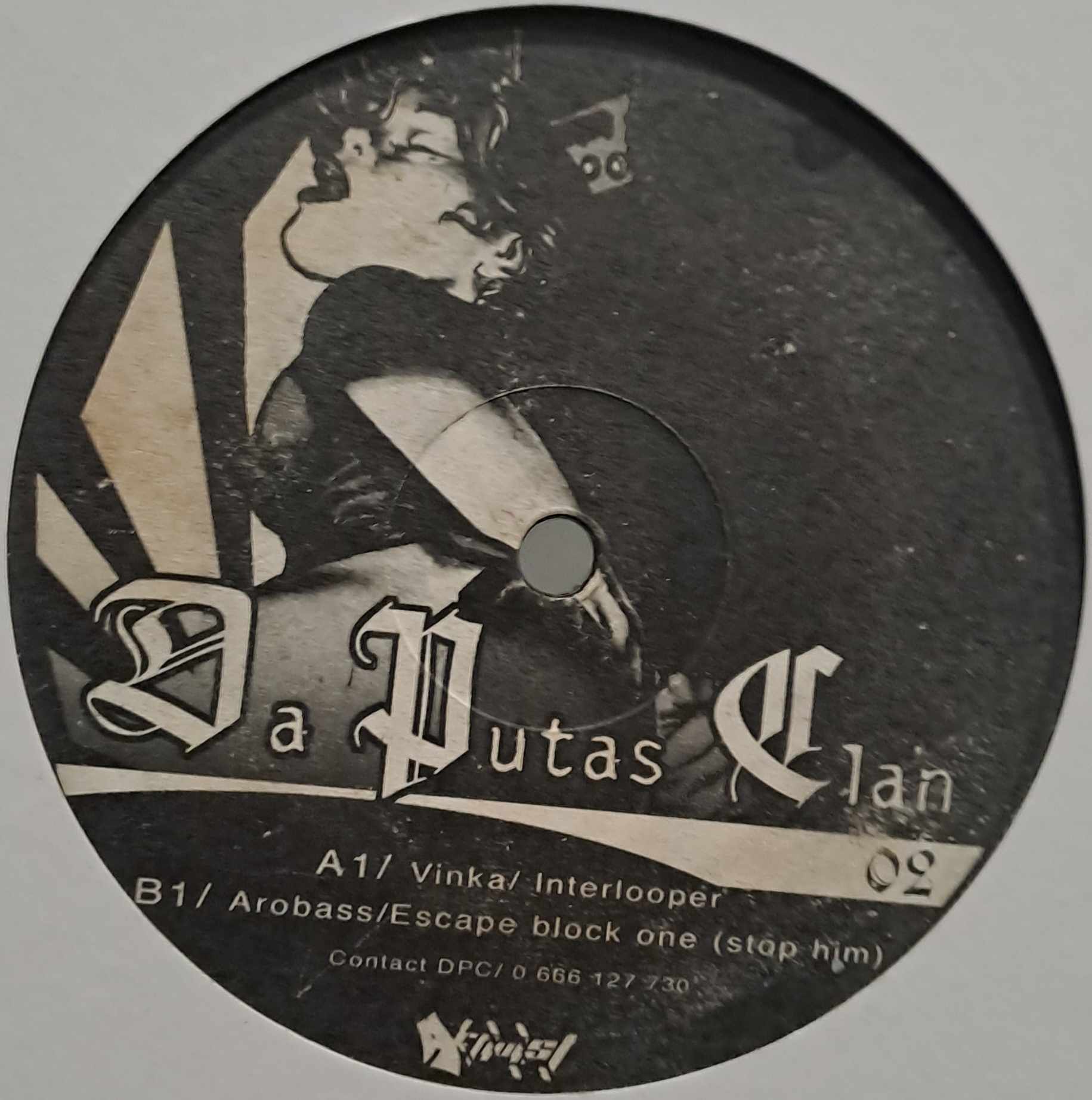 Da Putas Clan 02 - vinyle freetekno